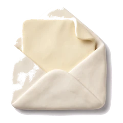 Icône pâte à modeler d'une enveloppe
